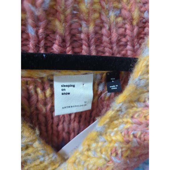 Sleeping On Snow Anthropologie Alpine Sweater NWT - Picture 4 of 8